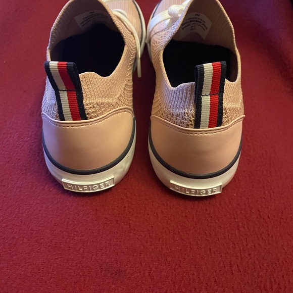 TOMMY HILFIGER, pink TWGessie size 9 textile man made upper. EC worn once. - Picture 3 of 6